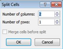 Split Cells