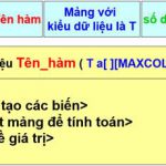 Mảng hai chiều