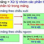 Mảng một chiều
