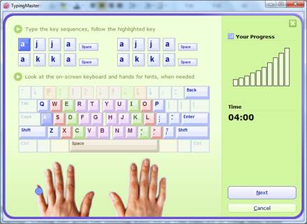 Luyện gõ phím bằng 10 ngón tay