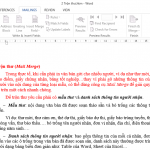 Trộn thư (Mail Merge) trong Word