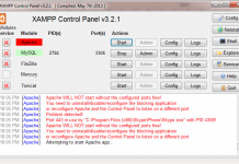 Hướng dẫn xử lý lỗi trùng Port trong Xampp Loi dung Port trong Xampp