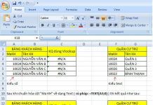 Sửa lỗi kết quả sai khi chạy hàm dò tìm Vlookup