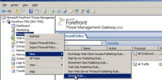 Các thành phần của Access Rule, hướng dẫn tạo Access rule