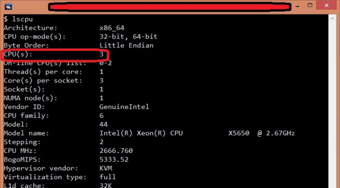 Các lệnh thường sử dụng để xem thông tin phần cứng trong Linux