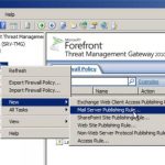 Hướng dẫn Public Mail Server trên TMG