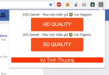 Chrome extension for download video on Facebook