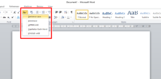 Cách đổi chữ hoa sang chữ thường
