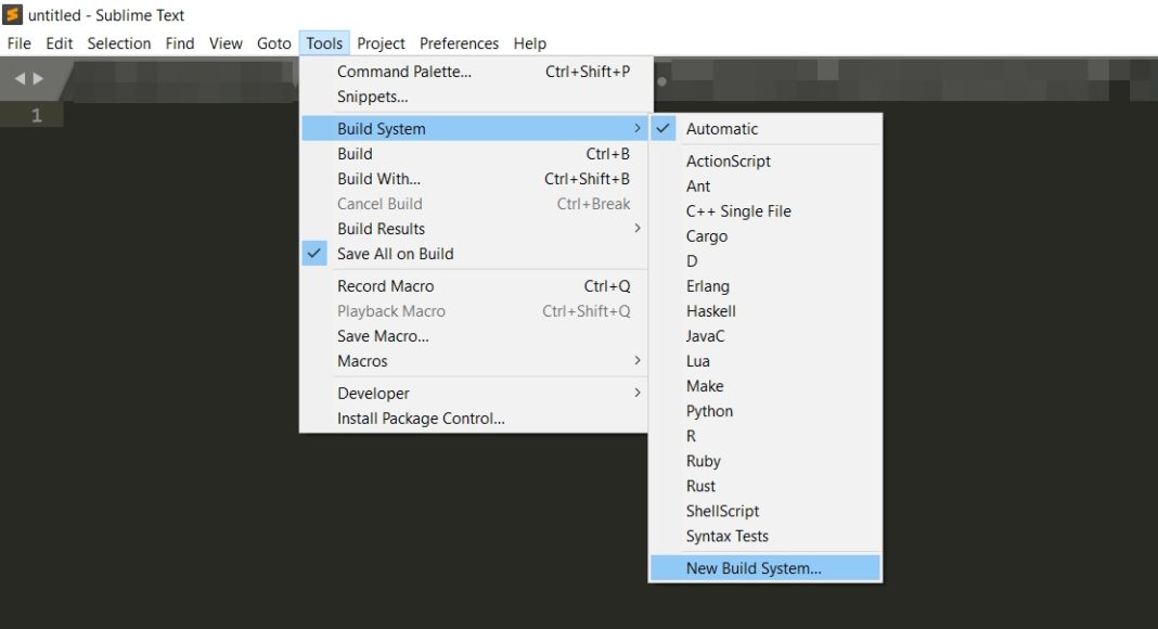 Hướng dẫn Build System chạy HTML trong Sublime Text 3 - sinhvientot.net