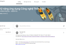 Hướng dẫn sử dụng Google Classroom cho sinh viên