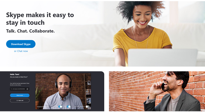 Học trực tuyến với Skype không cần đăng ký, không cần cài đặt